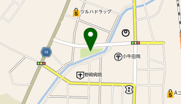 小牛田駅前公園の地図画像