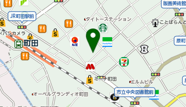 町田仲見世商店街の地図画像