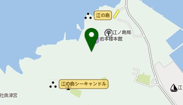 江の島市民の家の地図画像